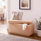 Pouf de rangement rectangulaire Lucinda - Linon