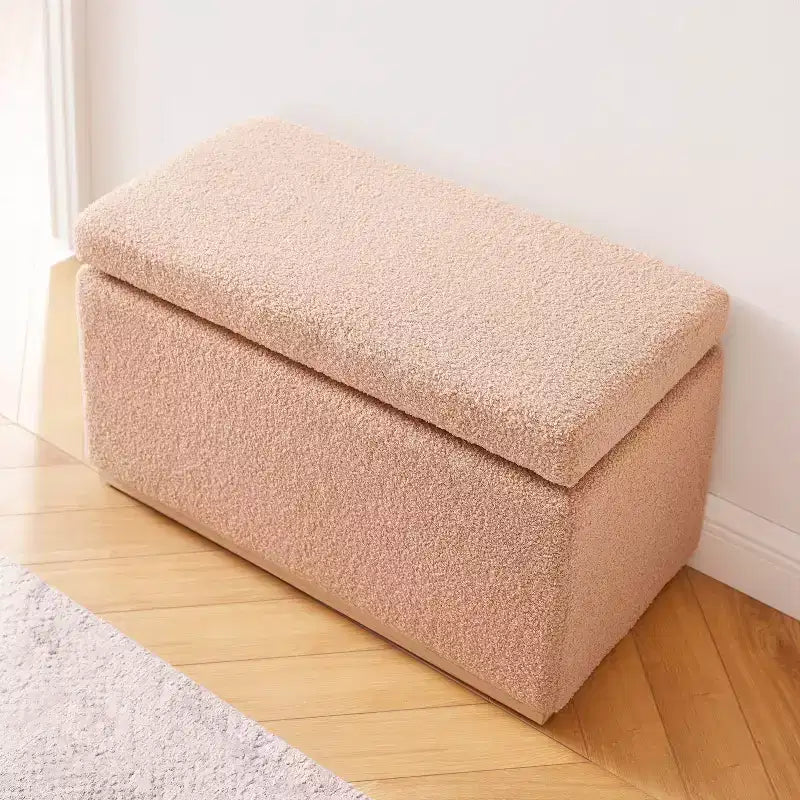 Pouf de rangement rectangulaire Lucinda - Linon