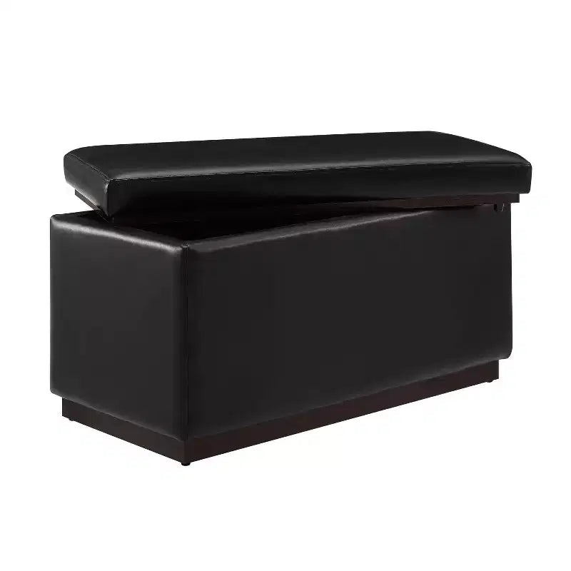Pouf de rangement rectangulaire Lucinda - Linon