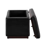 Pouf de rangement rectangulaire Lucinda - Linon