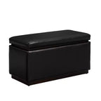 Pouf de rangement rectangulaire Lucinda - Linon