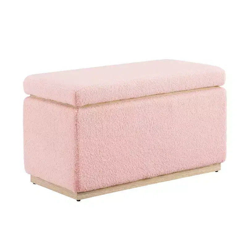 Pouf de rangement rectangulaire Lucinda - Linon