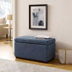 Pouf de rangement rectangulaire Lucinda - Linon