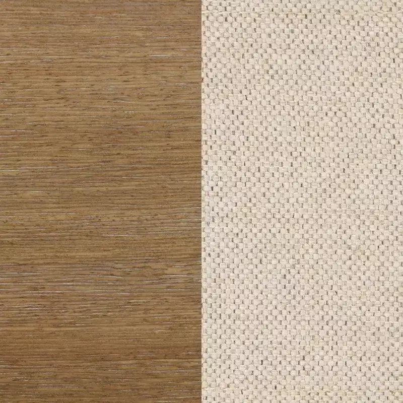 Tabouret de bar rembourré à hauteur de comptoir Gracie Wood - Nathan James