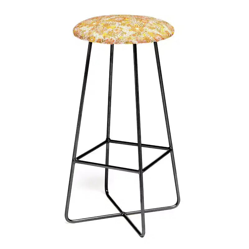 Sundry Society Floral Pattern Barstool - Deny Designs
