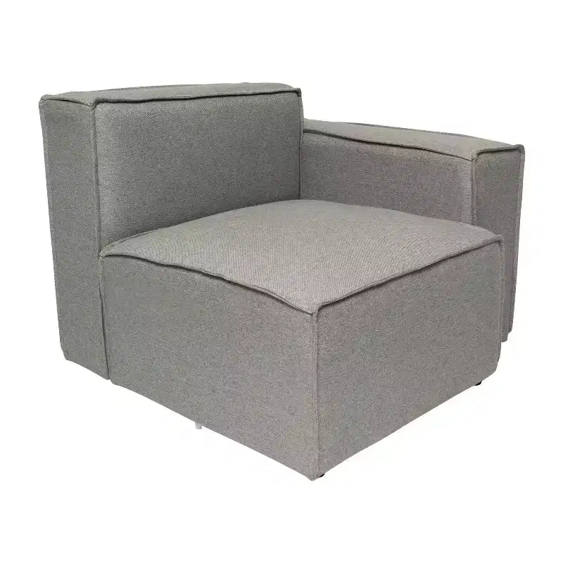 Flash Furniture Bridgetown, canapé sectionnel modulaire de luxe, côté droit avec accoudoir