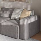 Flash Furniture Bridgetown, canapé sectionnel modulaire de luxe, côté droit avec accoudoir