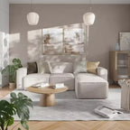 Flash Furniture Bridgetown, canapé sectionnel modulaire de luxe, côté droit avec accoudoir