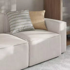 Flash Furniture Bridgetown, canapé sectionnel modulaire de luxe, côté droit avec accoudoir