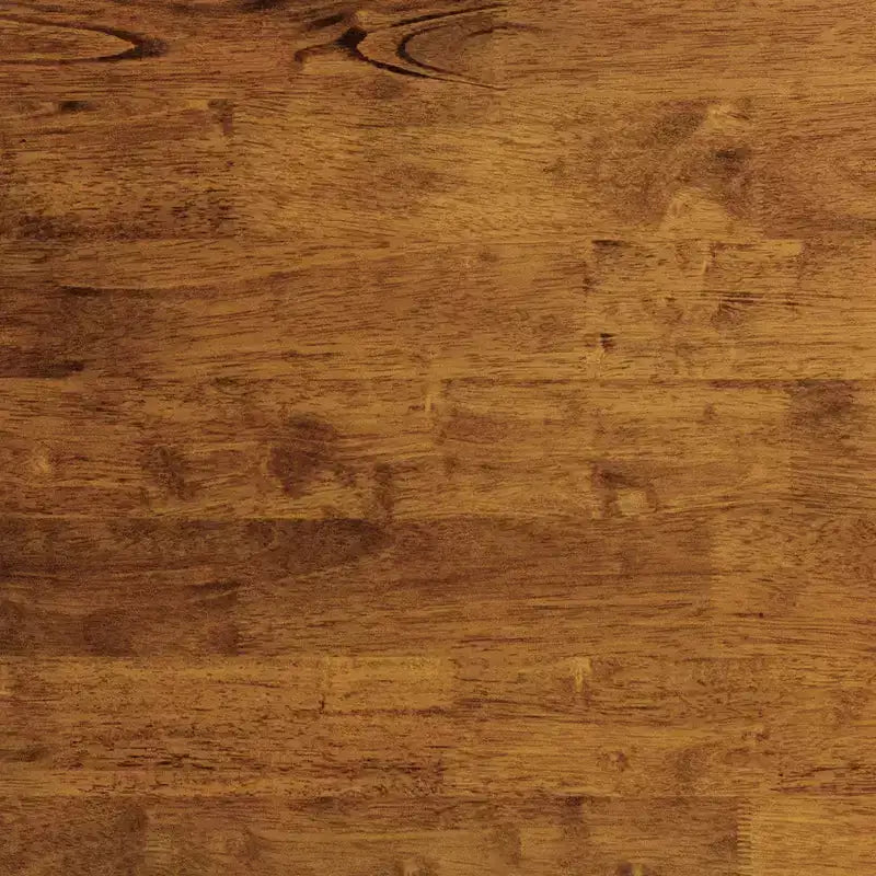 Table de salle à manger Emma et Oliver en bois avec piètement tréteau