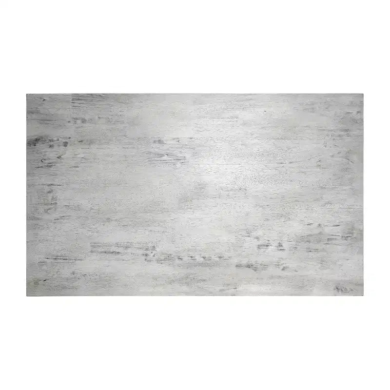 Table de salle à manger Emma et Oliver en bois avec piètement tréteau