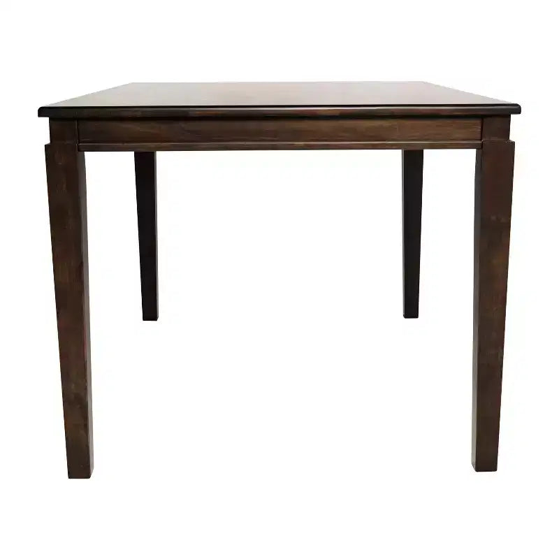Flash Furniture Henry Table à manger en bois massif, rectangulaire et robuste de qualité commerciale pour 4 personnes