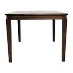 Flash Furniture Henry Table à manger en bois massif, rectangulaire et robuste de qualité commerciale pour 4 personnes