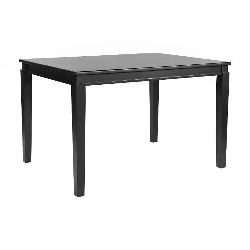 Flash Furniture Henry Solid Wood Dining Table, Commercial Grade Heavy Duty Rectangle Wood Table for 4