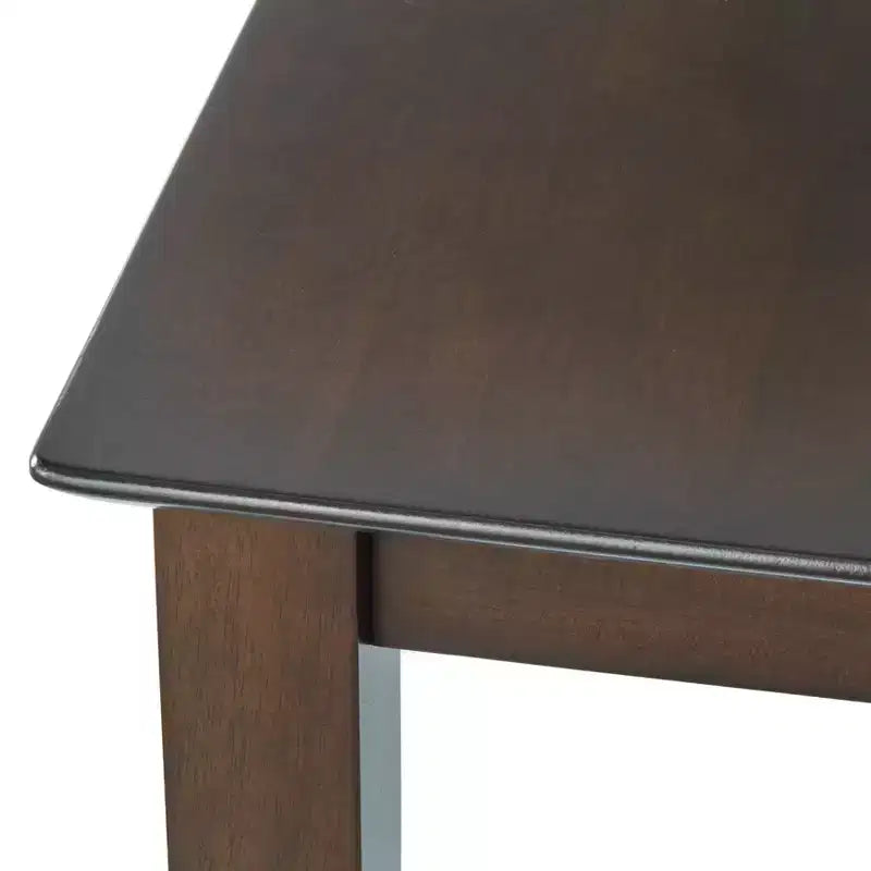Table de salle à manger carrée à hauteur de comptoir Buylateral