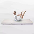 Matelas pliant en 4 de Cheer Collection avec 1 mousse à mémoire de forme infusée de gel