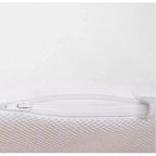 Matelas pliant en 4 de Cheer Collection avec 1 mousse à mémoire de forme infusée de gel