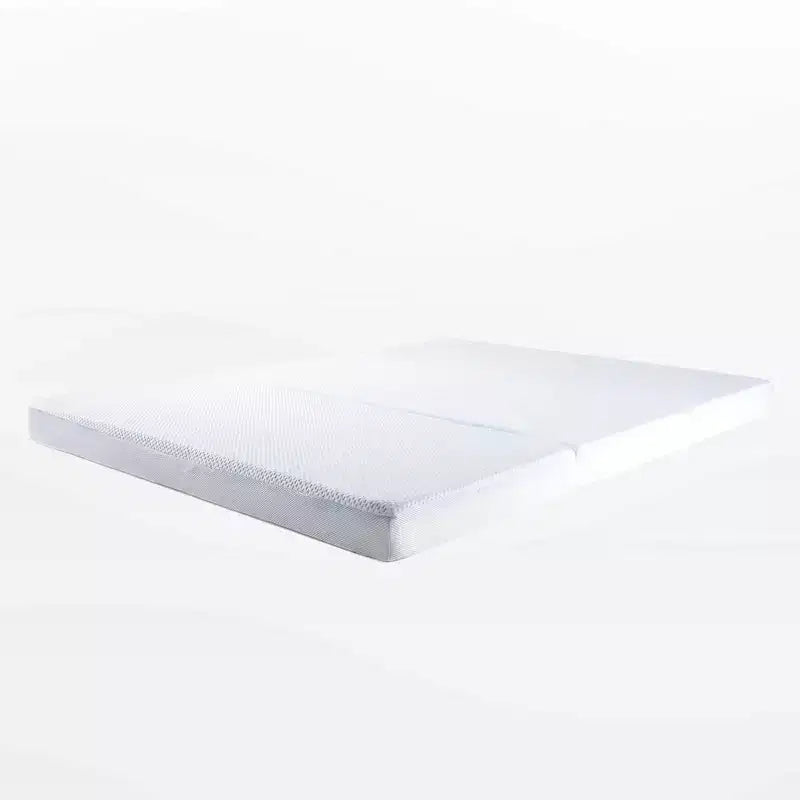 Matelas pliant en 4 de Cheer Collection avec 1 mousse à mémoire de forme infusée de gel