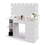 Coiffeuse maquillage éclairée Emmy - Boahaus