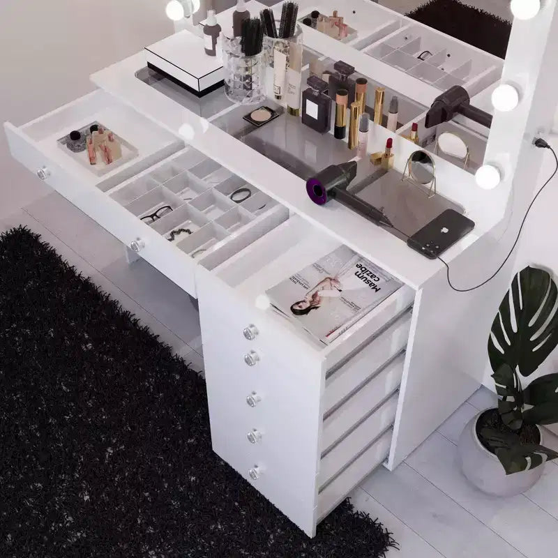 Coiffeuse éclairée Kate - Boahaus