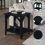 Table d'appoint Winston avec étagère - Breighton Home