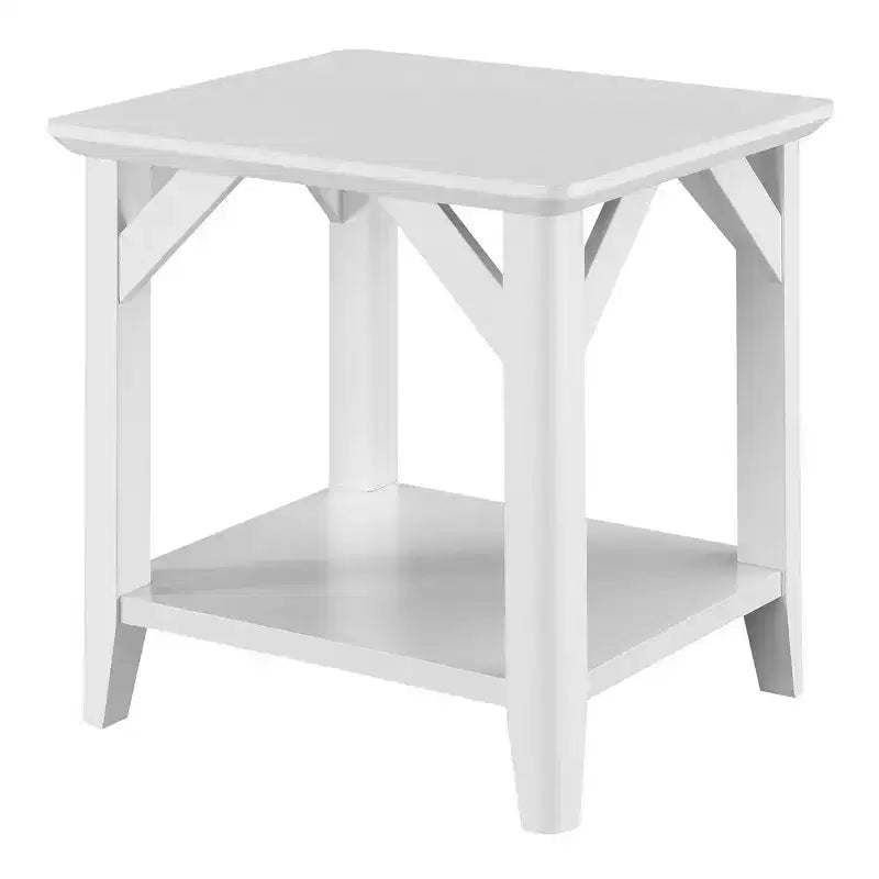 Table d'appoint Winston avec étagère - Breighton Home