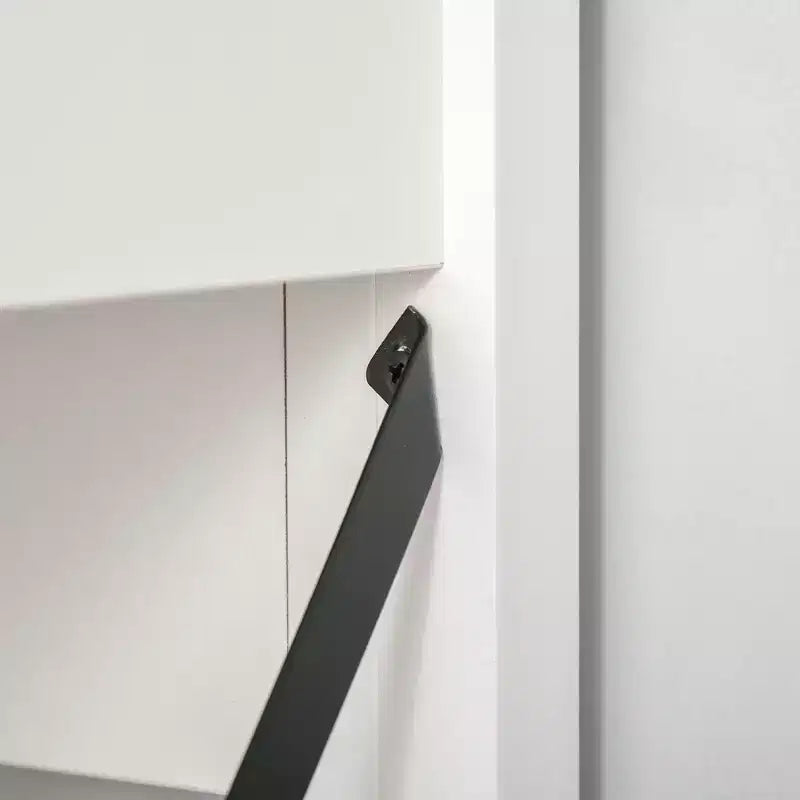 HOMCOM Bureau d'ordinateur de style ferme avec huche et armoire, Bureau de télétravail avec rangement, pour l'étude