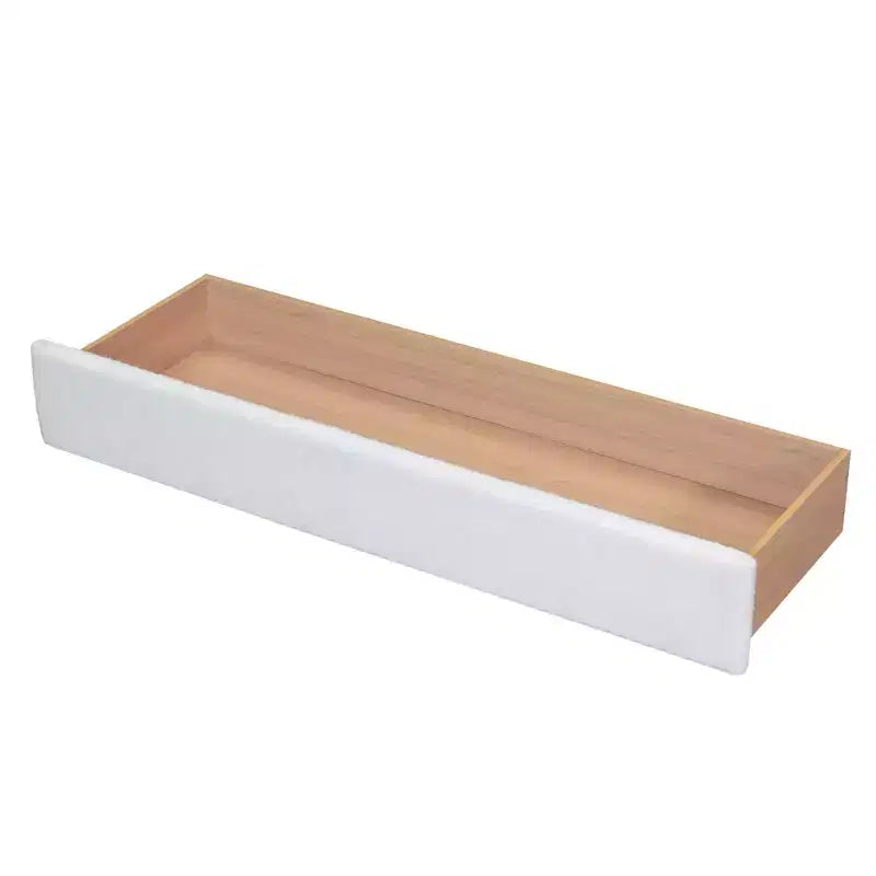Lit plateforme rembourré en molleton d'ours en peluche Queen Size avec ports USB et tiroir-ModernLuxe