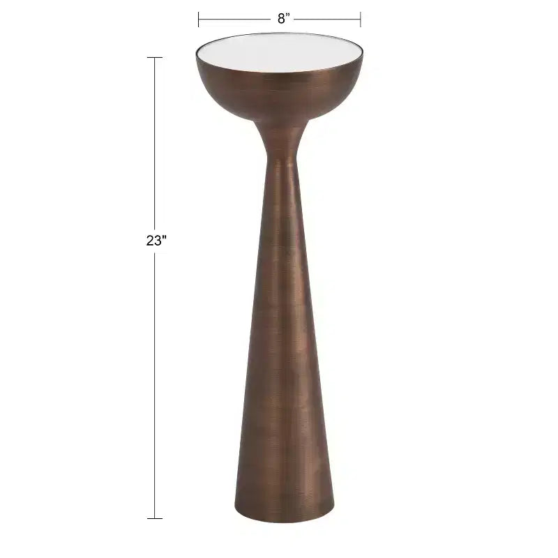 Table d'appoint miroir Chandon de Kate and Laurel