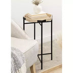 Table d'appoint octogonale en bois Kate and Laurel Occonor, 15x15x24, Naturel