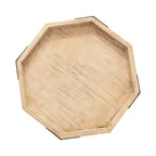 Table d'appoint octogonale en bois Kate and Laurel Occonor, 15x15x24, Naturel