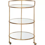 Dulcinea Bar Cart - FOX2554 - Safavieh