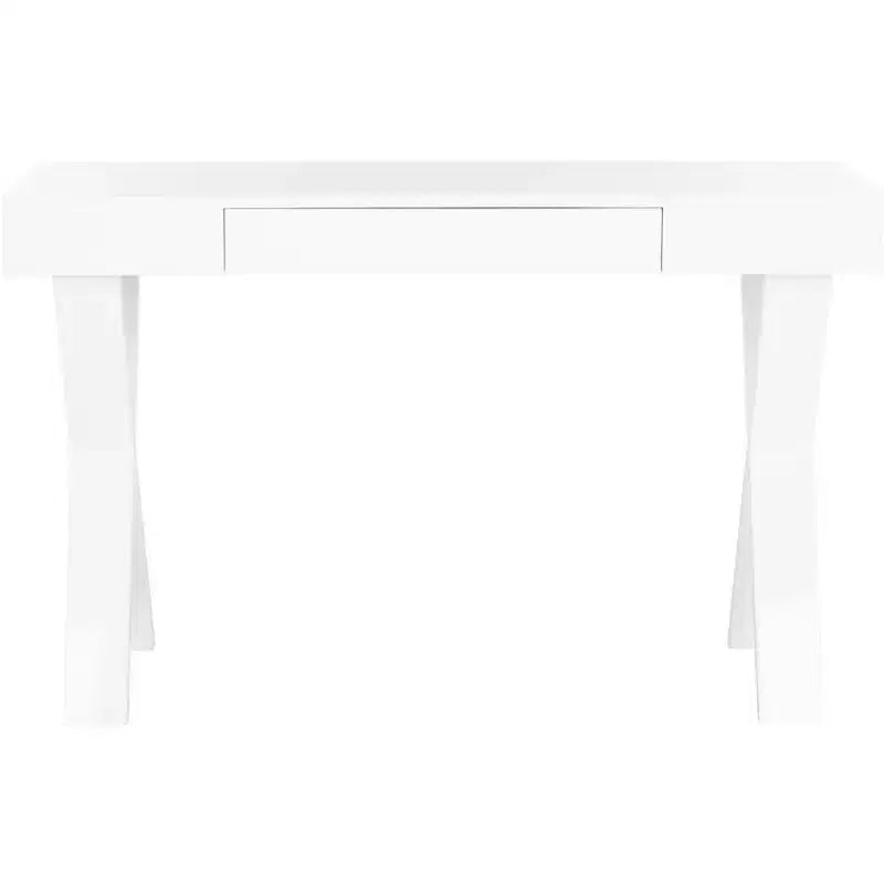 Harris Desk - FOX4238 - White - Safavieh Couture