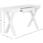 Bureau Harris - FOX4238 - Blanc - Safavieh Couture