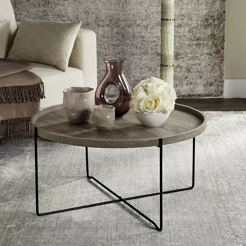 Table d'appoint Auden - FOX4254A - Beige - Safavieh Couture