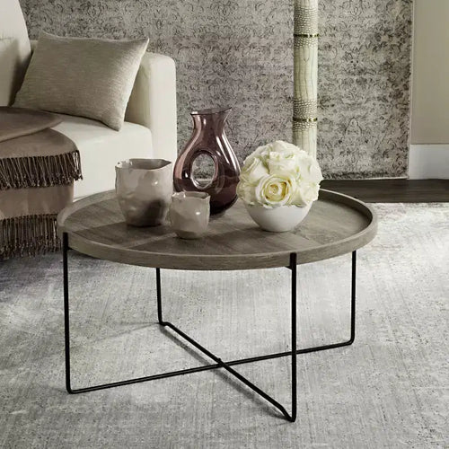 Table d'appoint Auden - FOX4254A - Beige - Safavieh Couture