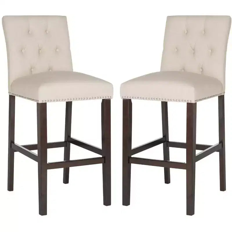 Norah Bar Stool (Set Of 2) - FOX6210 - Safavieh Couture
