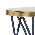 Tabouret de comptoir Lorna Gold Leaf - FOX3255 - Safavieh Couture