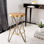 Tabouret de comptoir Lorna Gold Leaf - FOX3255 - Safavieh Couture