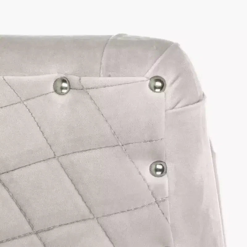 Fauteuil baquet pivotant matelassé Clara - SFV4702 - Safavieh Couture