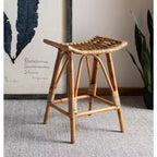 Tabouret de comptoir en rotin Leda - WIK6512 - Safavieh