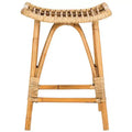 Leda Rattan Counter Stool - WIK6512 - Safavieh