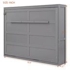 Lit escamotable Queen/Full Size Wall Bed-ModernLuxe