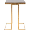 Amarylis Greek Key Side Table - ACC3209A - Black/Gold - Safavieh