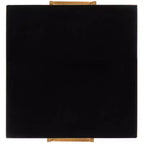 Table d'appoint Amarylis Greek Key - ACC3209A - Noir/Or - Safavieh