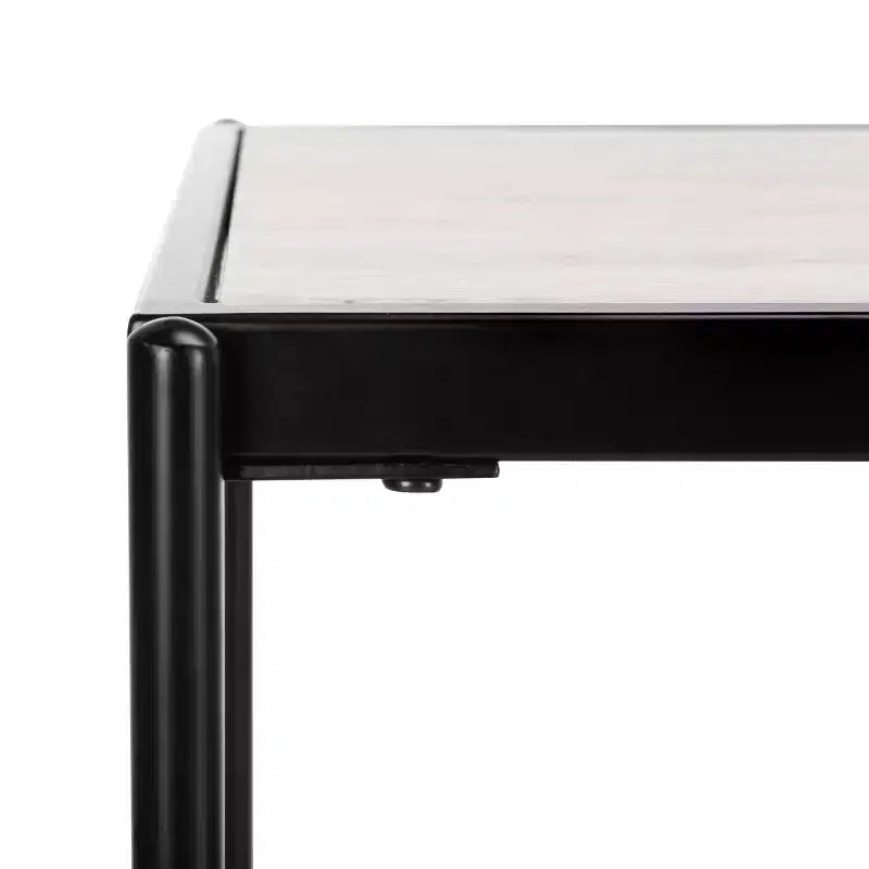Console 3 niveaux Petra - CNS6204A - Beige/Noir - Safavieh