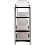 Console 3 niveaux Petra - CNS6204A - Beige/Noir - Safavieh