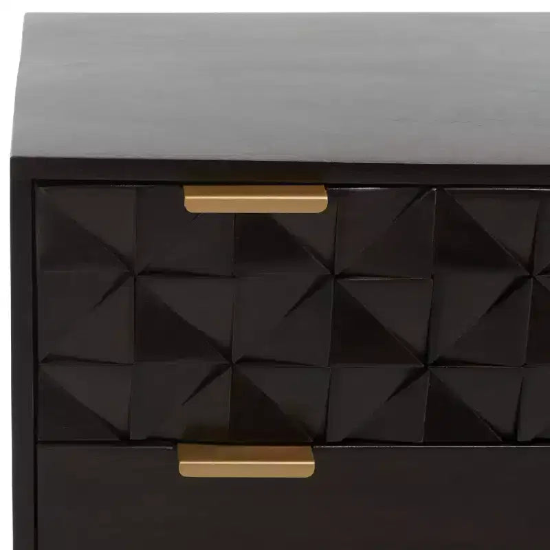 Commode 3 tiroirs Zinnia - CHS9000 - Noyer - Safavieh