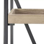 Étagère Joel - FOX4272 - Marron clair/Noir - Safavieh Couture