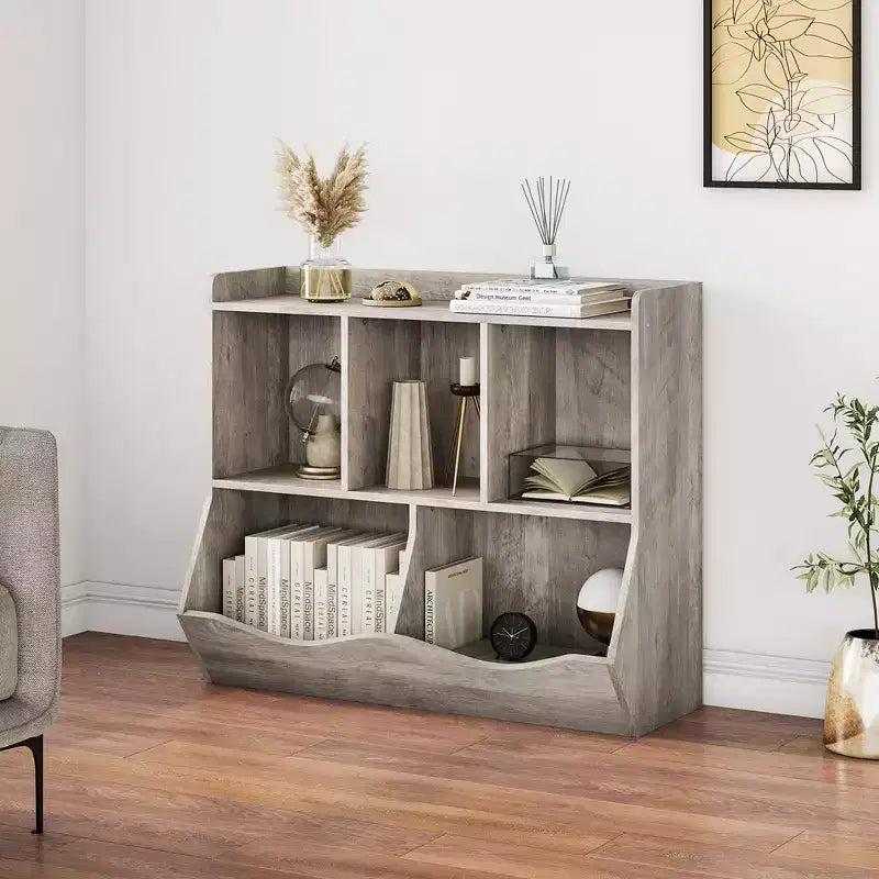 Bibliothèque et étagère de rangement pour jouets pour enfants Whizmax, meuble de rangement multi-étagères avec casiers pour garçons et filles, salle de jeux